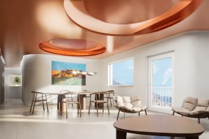 Cartagena plaza, La casa llena de curvas que se asoma al Puerto de Cartagena.